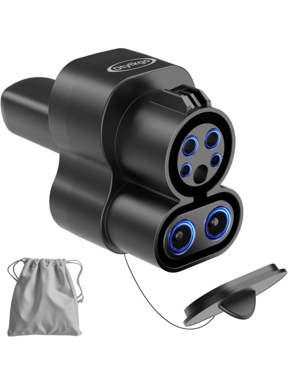 New 2 in 1 CCS & J1772 to Tesla Adapter, 250KW DC/80A AC, CCS1 to NACS Adapter